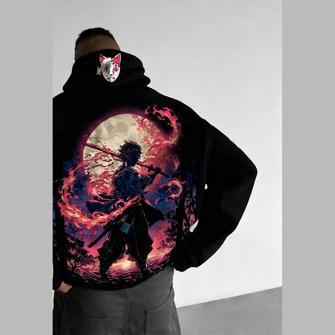 Demon Slayer Tanjiro Kamado Hoodie - 01 demon slayer tanjiro hoodie