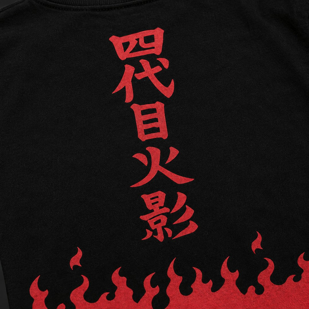 Naruto Fourth Hokage Flame Tee