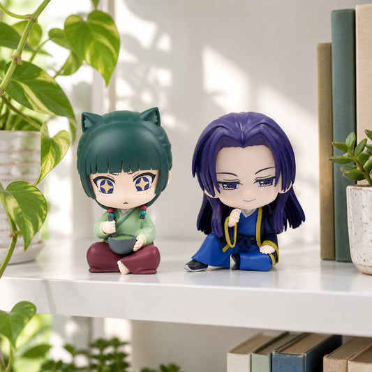 Apothecary Diaries Maomao and Jinshi Chibi Figures (Set of 2)