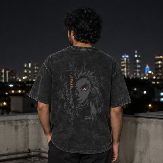 Demon Slayer Muzan Washed Tee