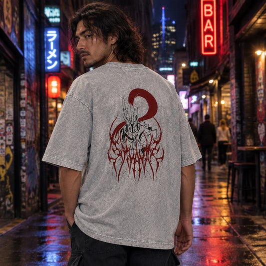 Solo Leveling Igris Washed Tee