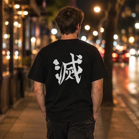 Demon Slayer Corps Metsu Kanji Tee