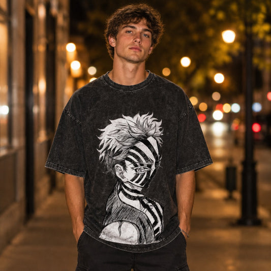 Demon Slayer Akaza Washed Tee
