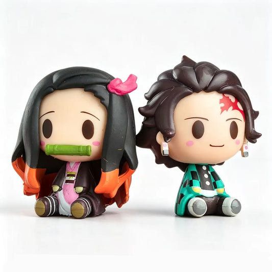 Demon Slayer Chibi Figure Set (4 Pack)