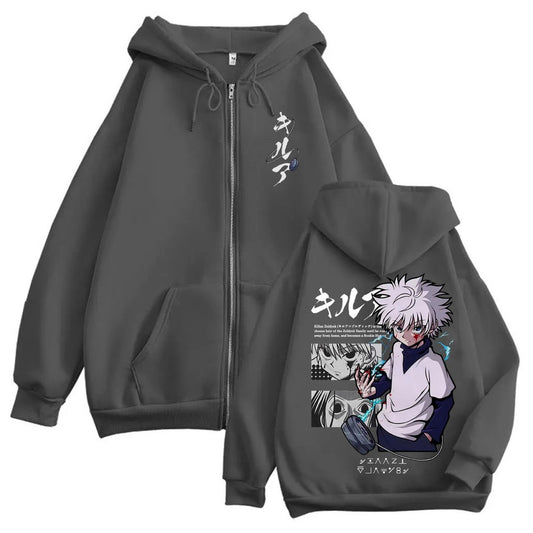 Hunter x Hunter Killua Zip Hoodie