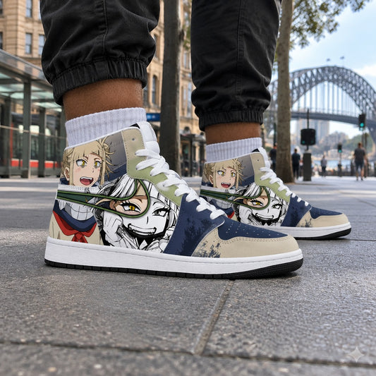 My Hero Academia Himiko Toga High Top Sneakers