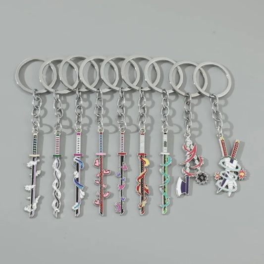 Demon Slayer Hashira Katana Keychain - 01 demon slayer hashira katana keychain