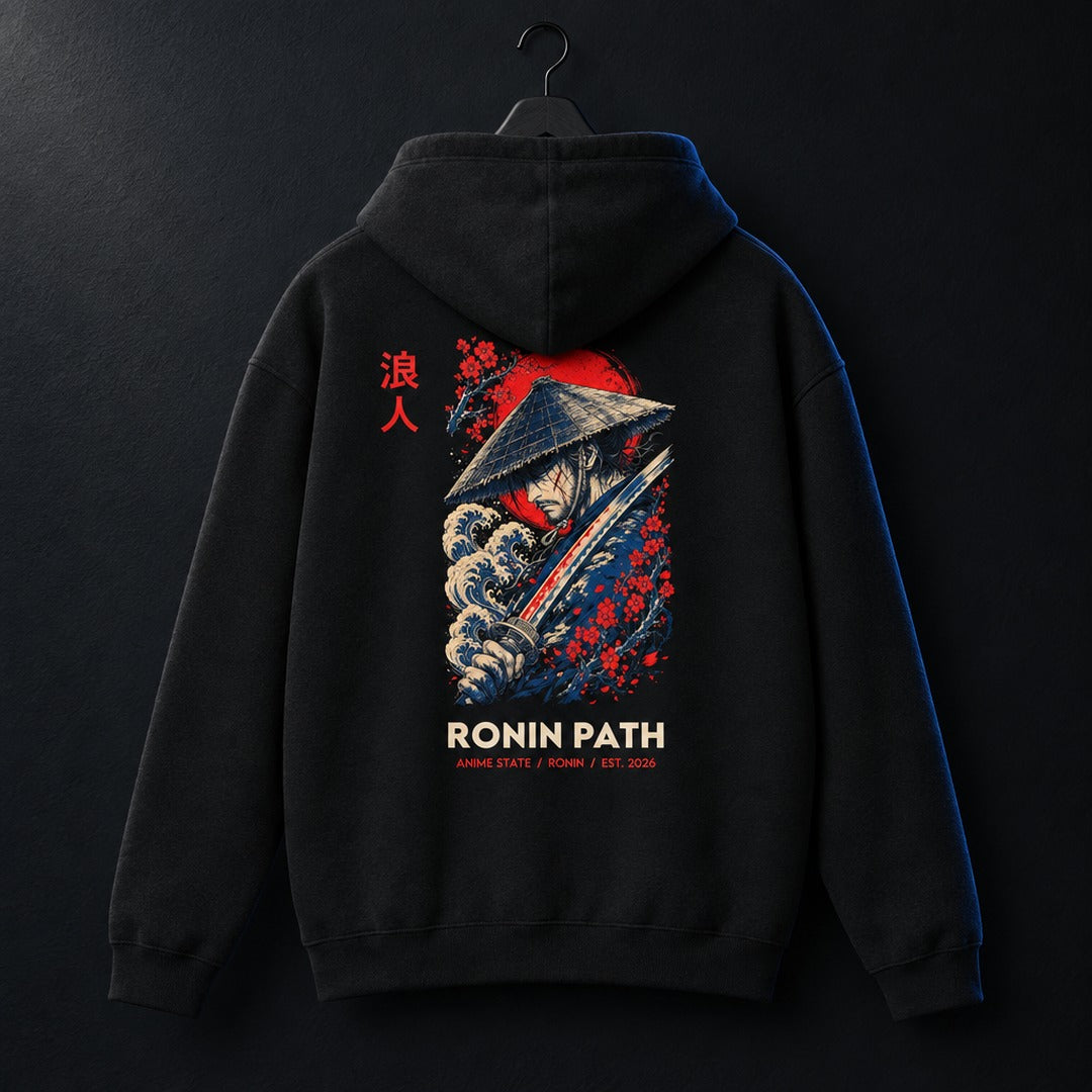 Ronin Path Back-Print Hoodie - 01 hero