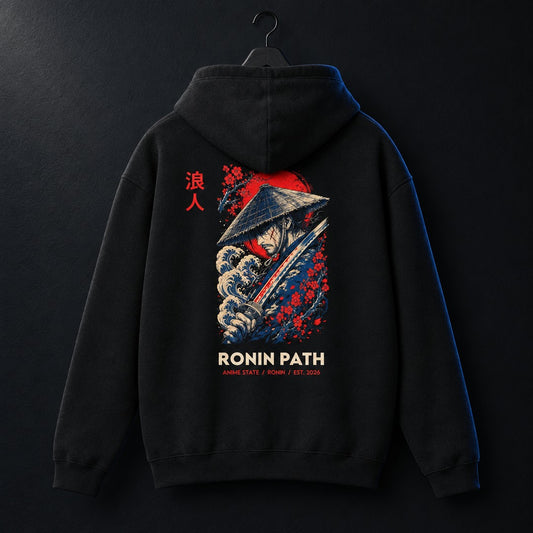 Ronin Path Back-Print Hoodie - 01 hero