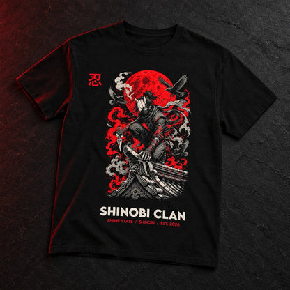 Shinobi Clan Graphic Tee - 01 hero