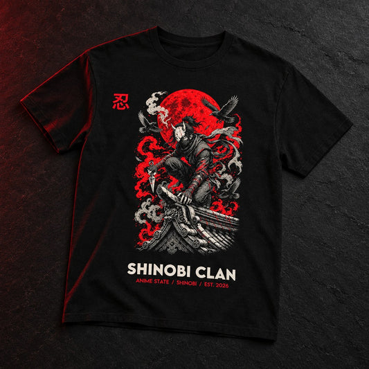 Shinobi Clan Graphic Tee - 01 hero