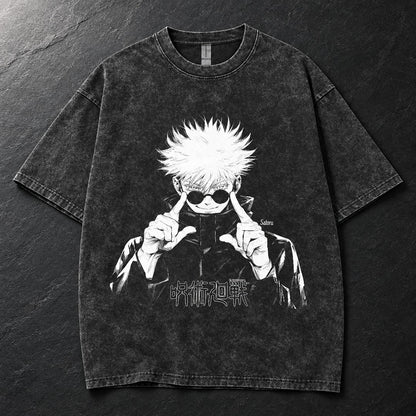 Jujutsu Kaisen Gojo Washed Tee - 01 hero