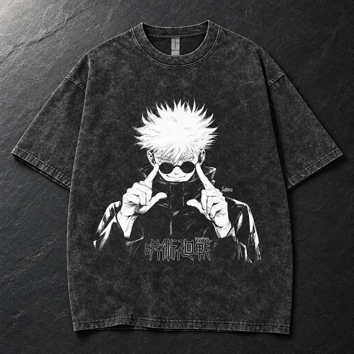 Jujutsu Kaisen Gojo Washed Tee - 01 hero