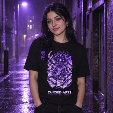 Cursed Arts Graphic Tee - 02 u01 wearing