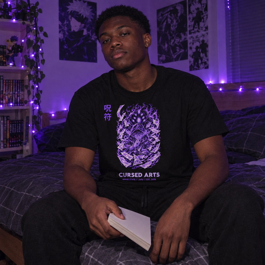 Cursed Arts Graphic Tee - 03 u02 wearing
