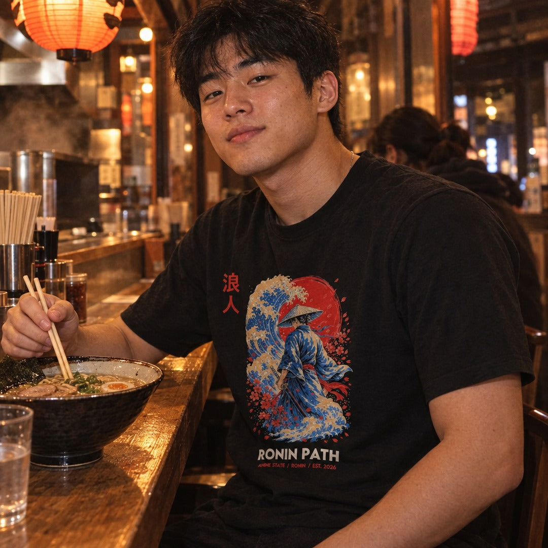 Ronin Path Graphic Tee - 03 u02 wearing