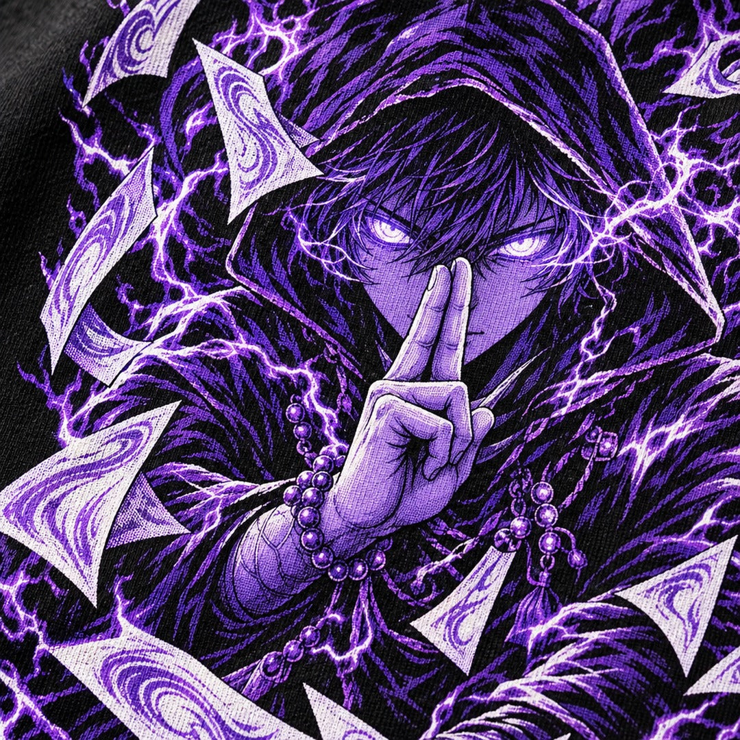 Cursed Arts Graphic Tee - 04 detail