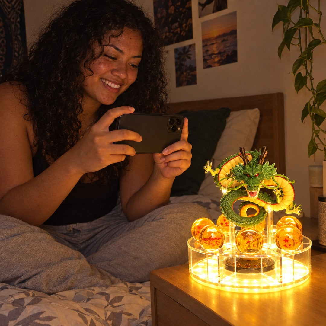 Dragon Ball Shenron LED Lamp - 04 u02 using