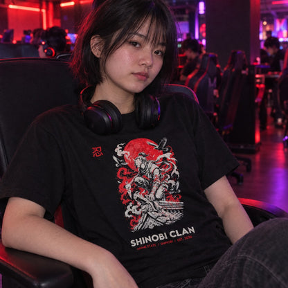 Shinobi Clan Graphic Tee - 04 u02 wearing