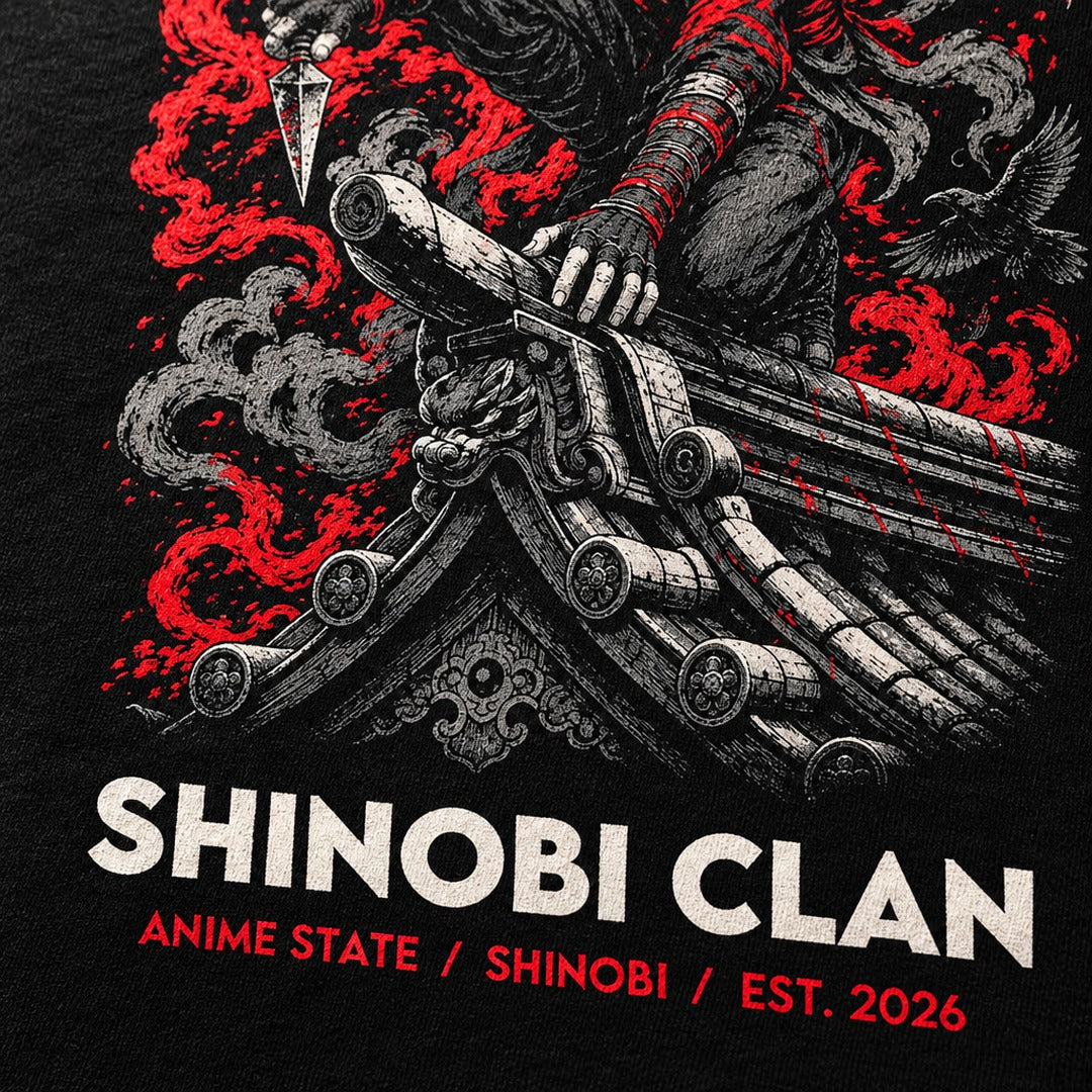 Shinobi Clan Graphic Tee - 05 detail
