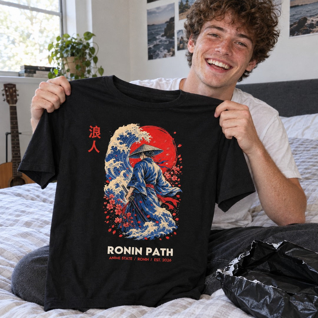 Ronin Path Graphic Tee - 05 h01 holding