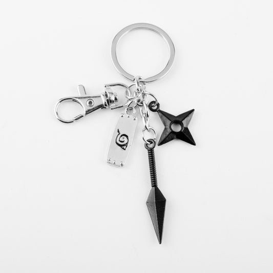 Naruto Akatsuki Metal Keychain - 05 naruto akatsuki metal keychain
