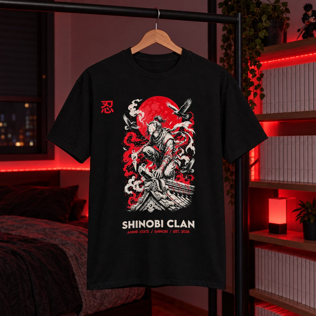 Shinobi Clan Graphic Tee - 07 in context