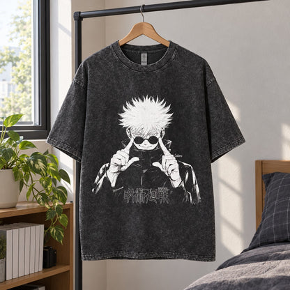 Jujutsu Kaisen Gojo Washed Tee - 07 in context