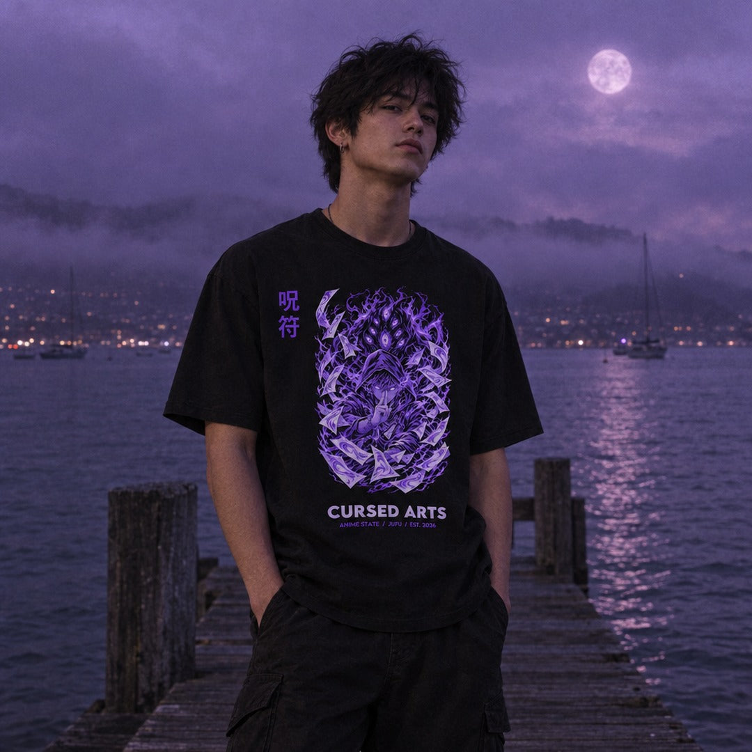 Cursed Arts Graphic Tee - 08 lifestyle