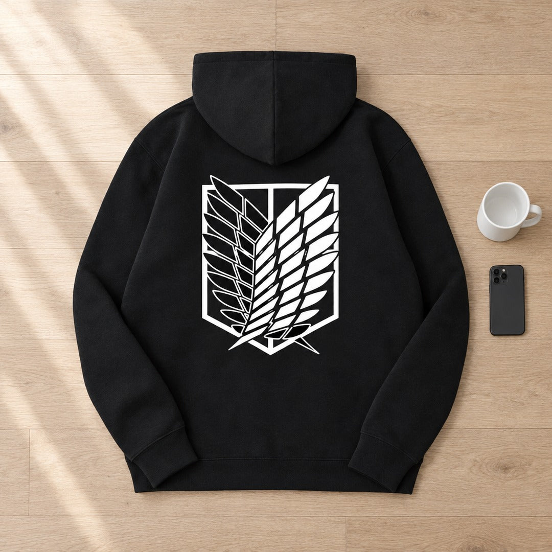 Attack on Titan Survey Corps Hoodie - 11 scale