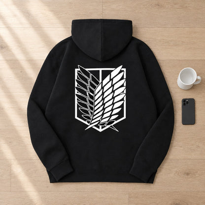 Attack on Titan Survey Corps Hoodie - 11 scale