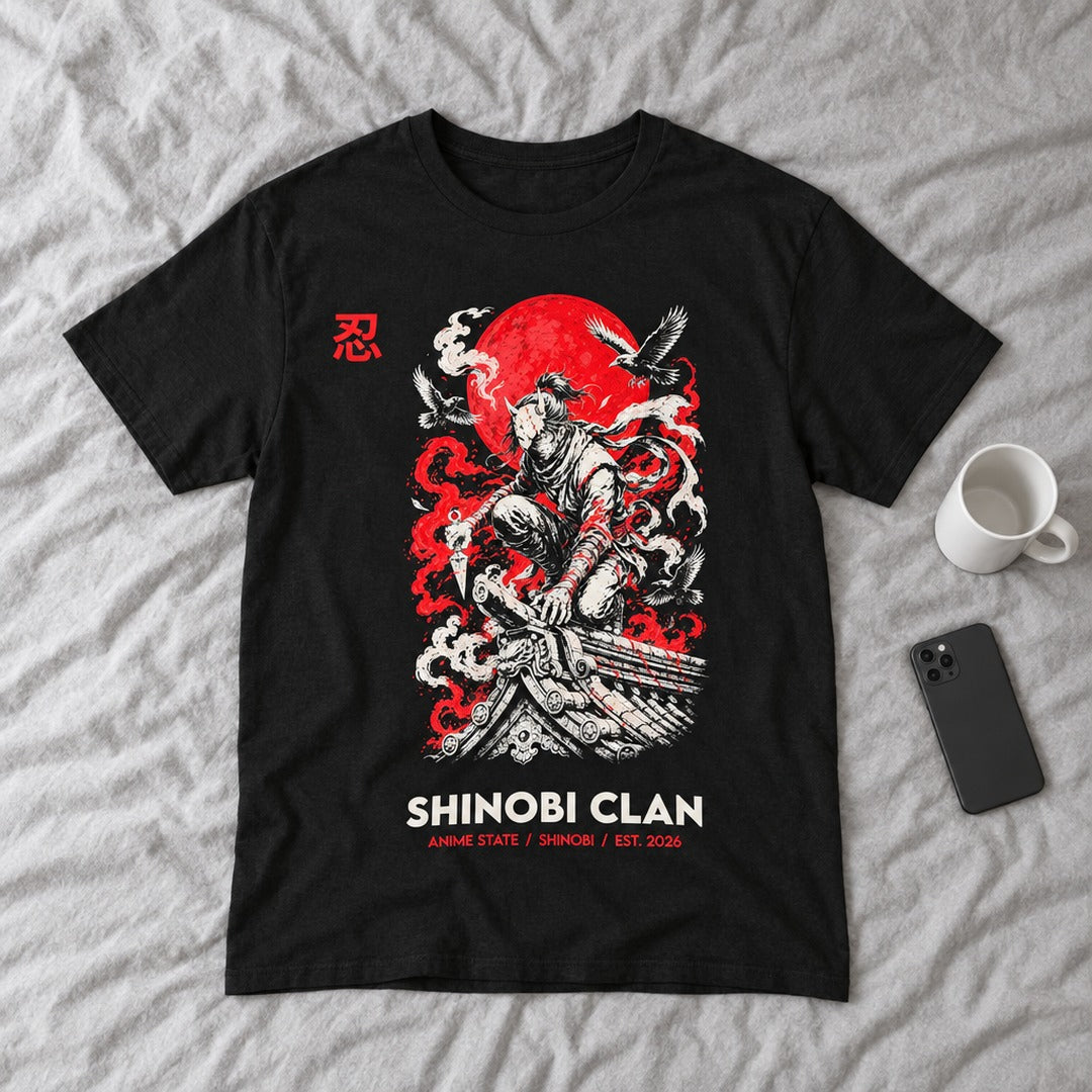 Shinobi Clan Graphic Tee - 11 scale