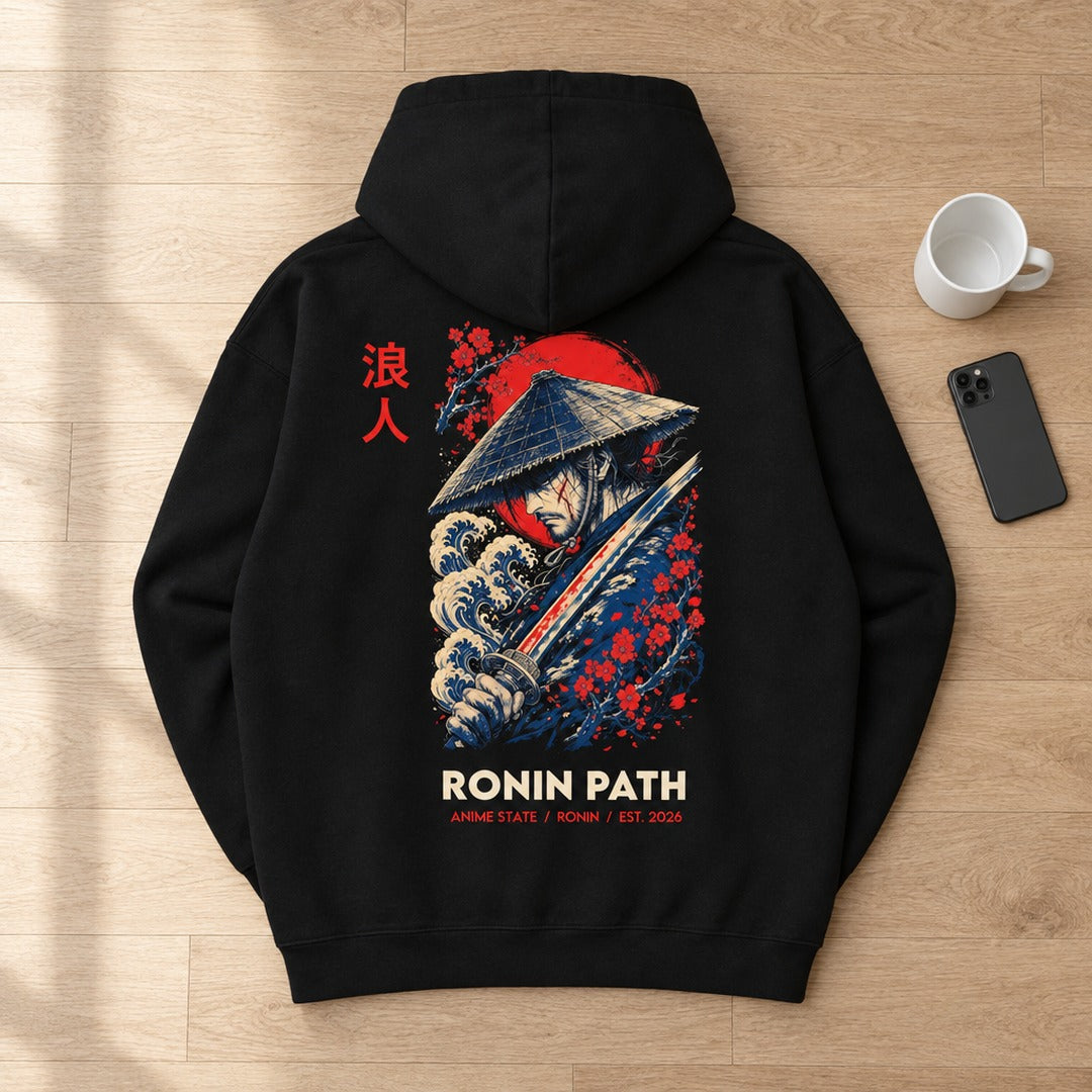 Ronin Path Back-Print Hoodie - 11 scale