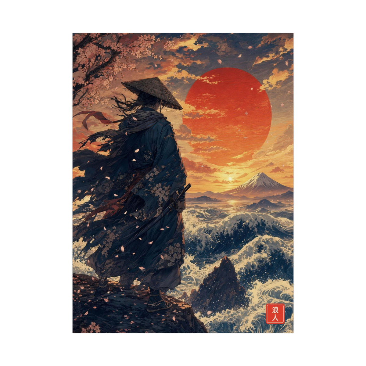 Ronin Path Poster