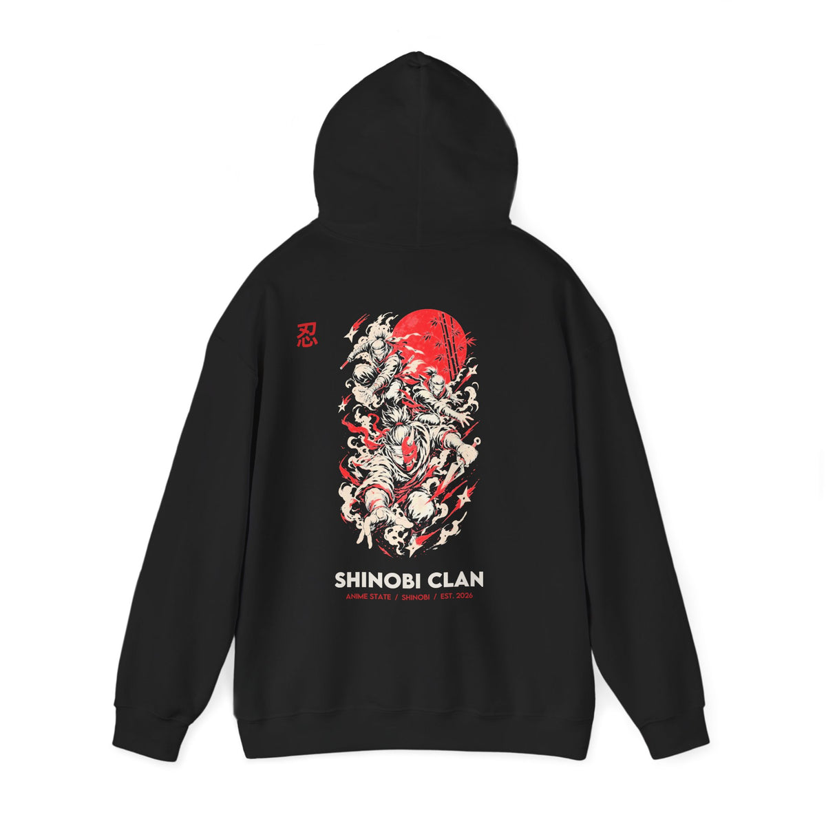 Shinobi Clan Back-Print Hoodie
