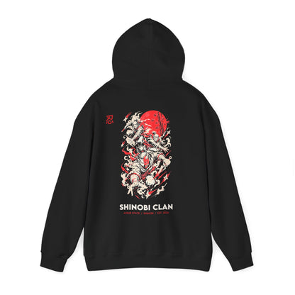 Shinobi Clan Back-Print Hoodie