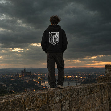 Attack on Titan Survey Corps Hoodie - 12 lifestyle