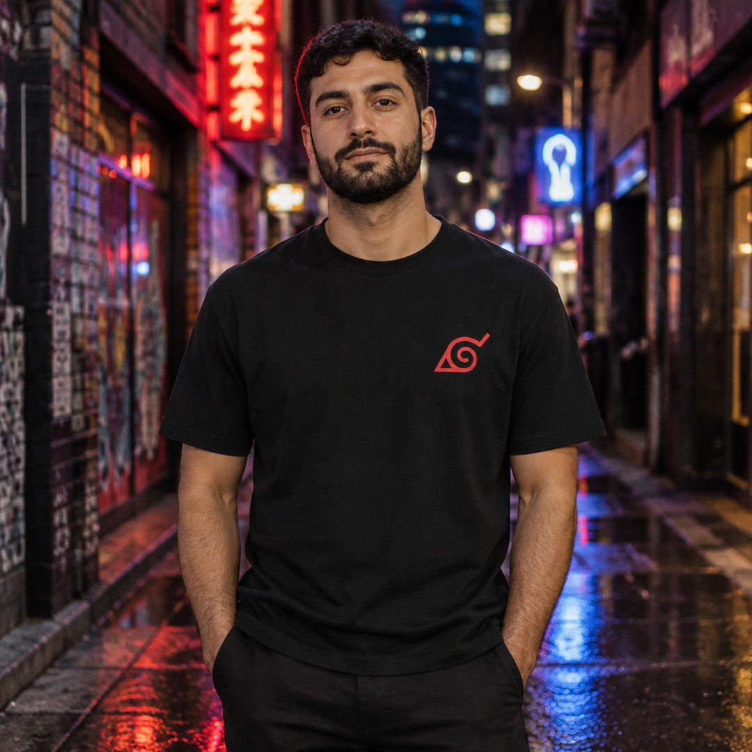 Naruto Fourth Hokage Flame Tee