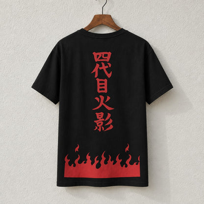 Naruto Fourth Hokage Flame Tee