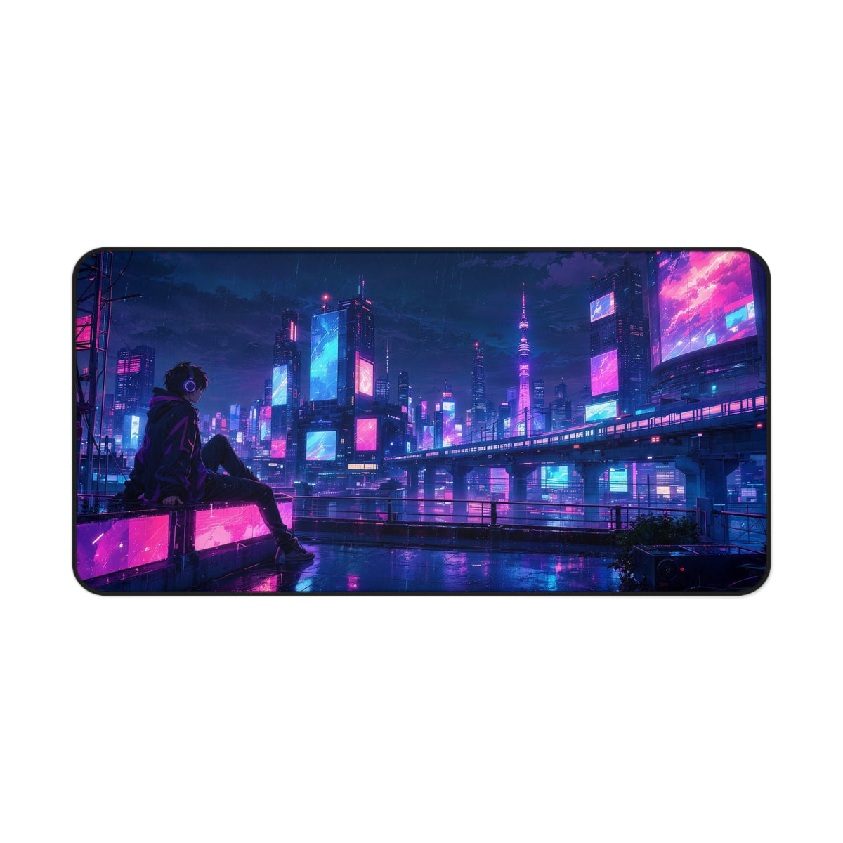 Neo Tokyo Desk Mat
