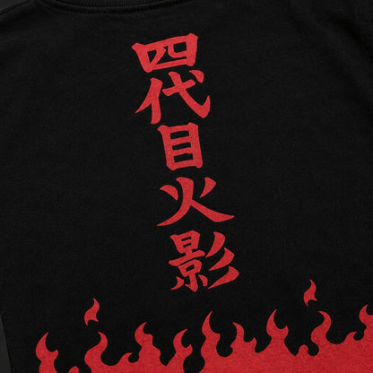 Naruto Fourth Hokage Flame Tee