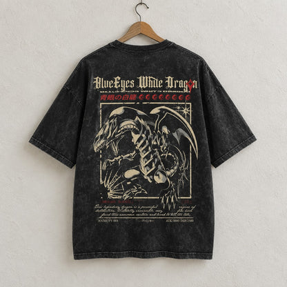 Yu-Gi-Oh! Blue-Eyes White Dragon Back Print Tee