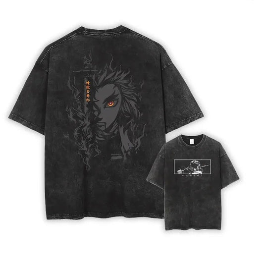 Demon Slayer Muzan Washed Tee