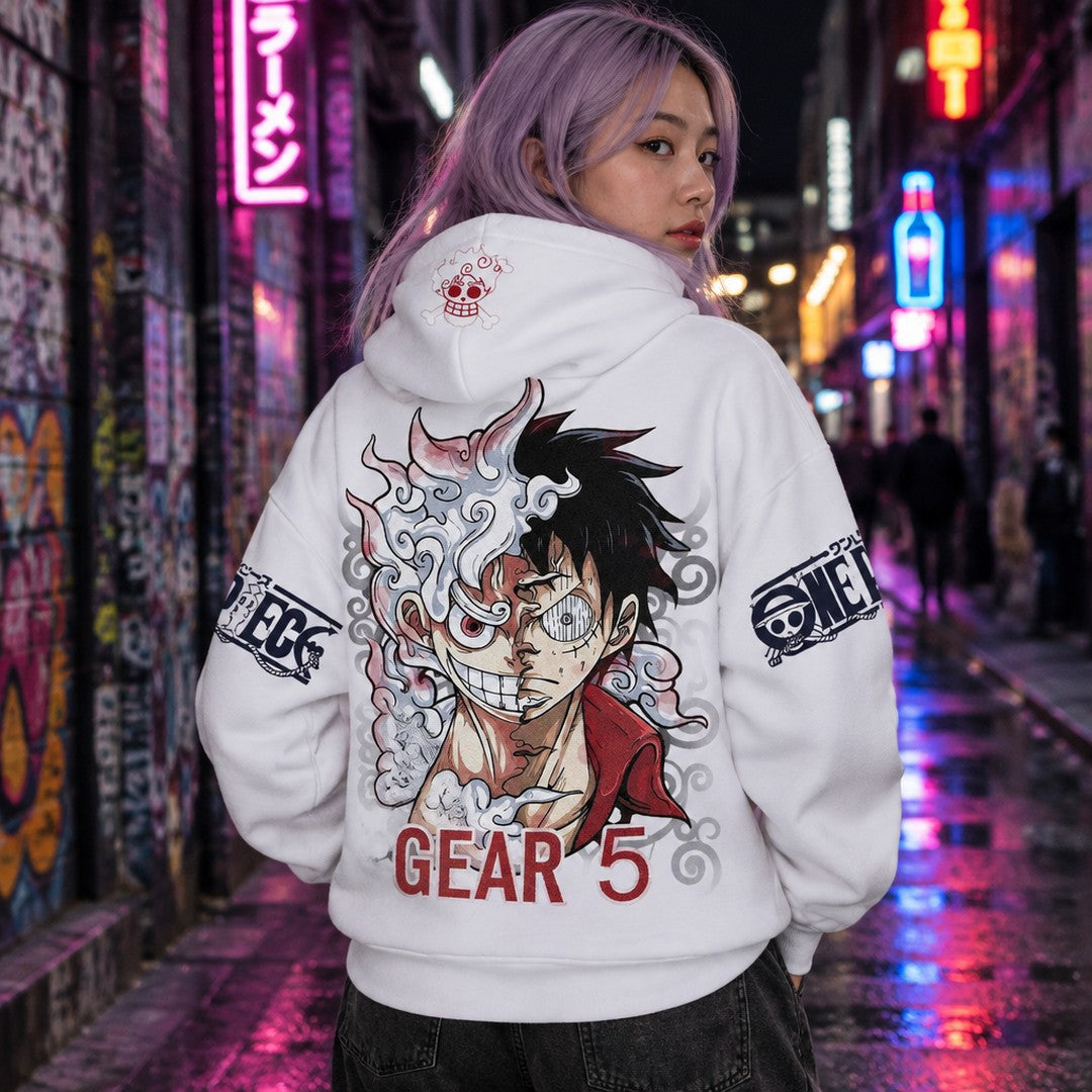 One Piece Luffy Gear 5 Hoodie