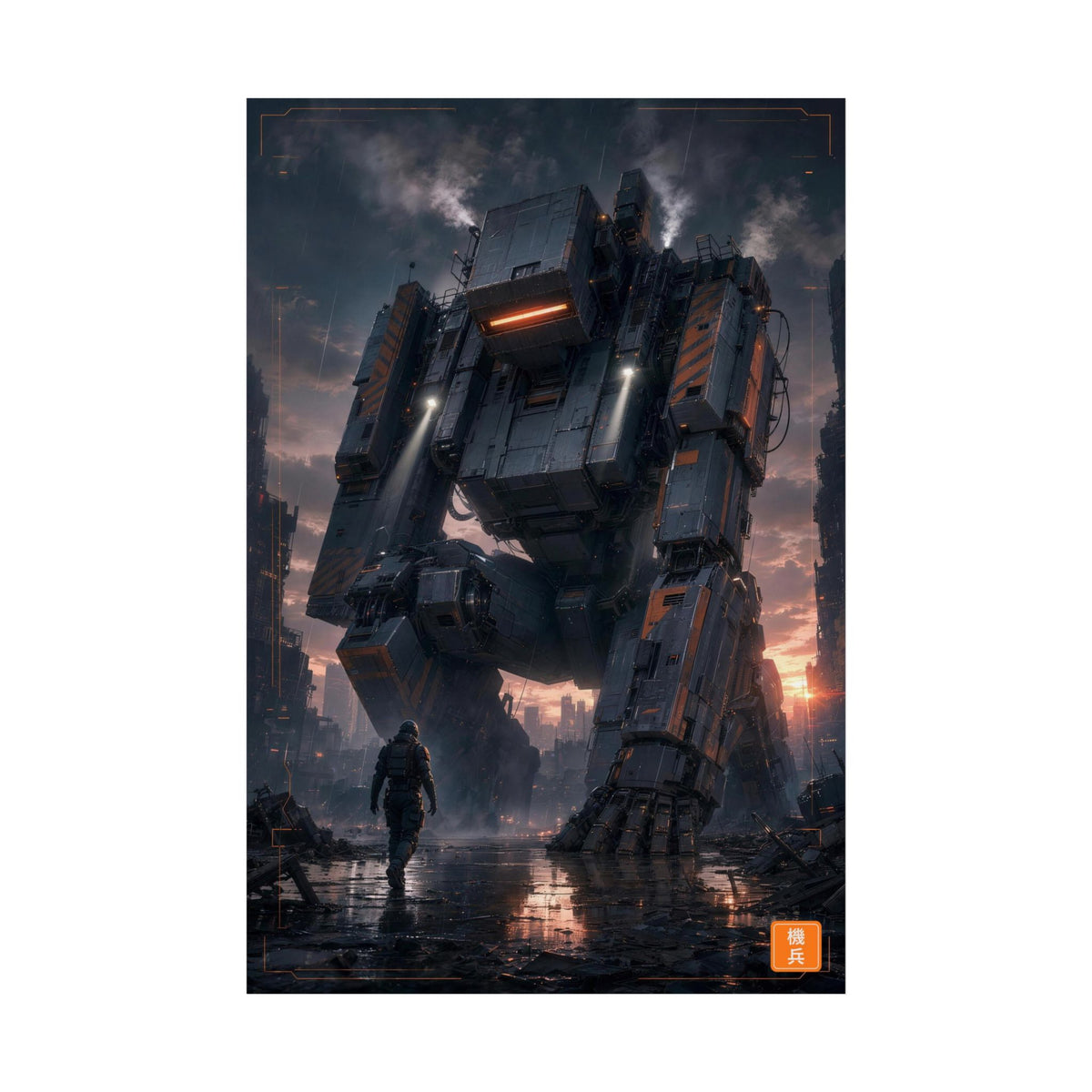 Mecha Unit 07 Poster