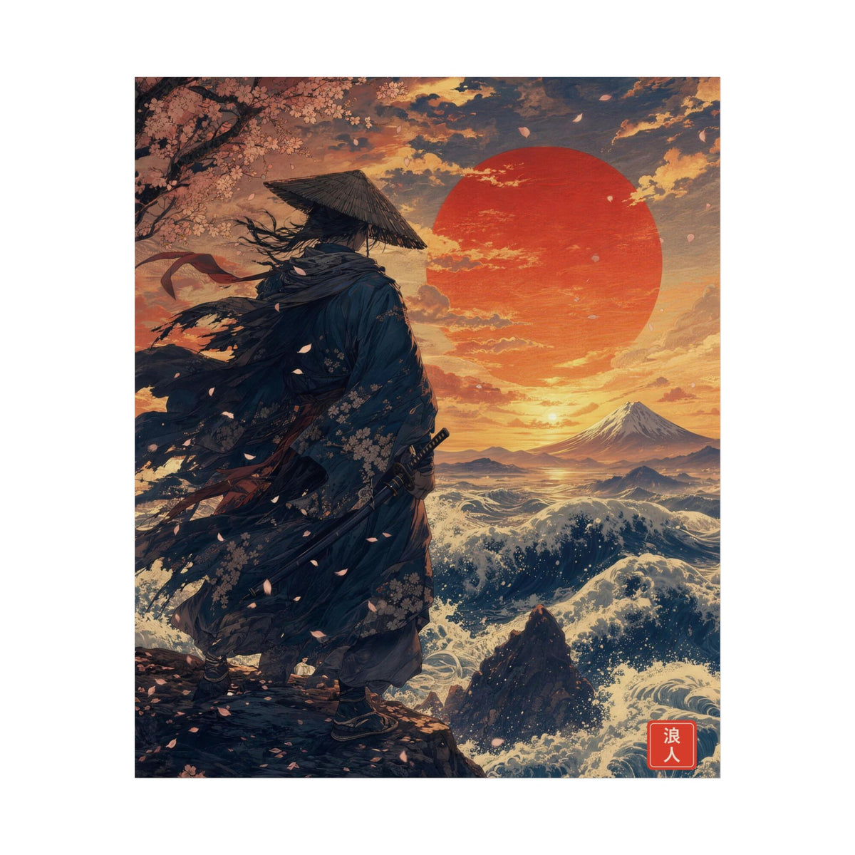 Ronin Path Poster