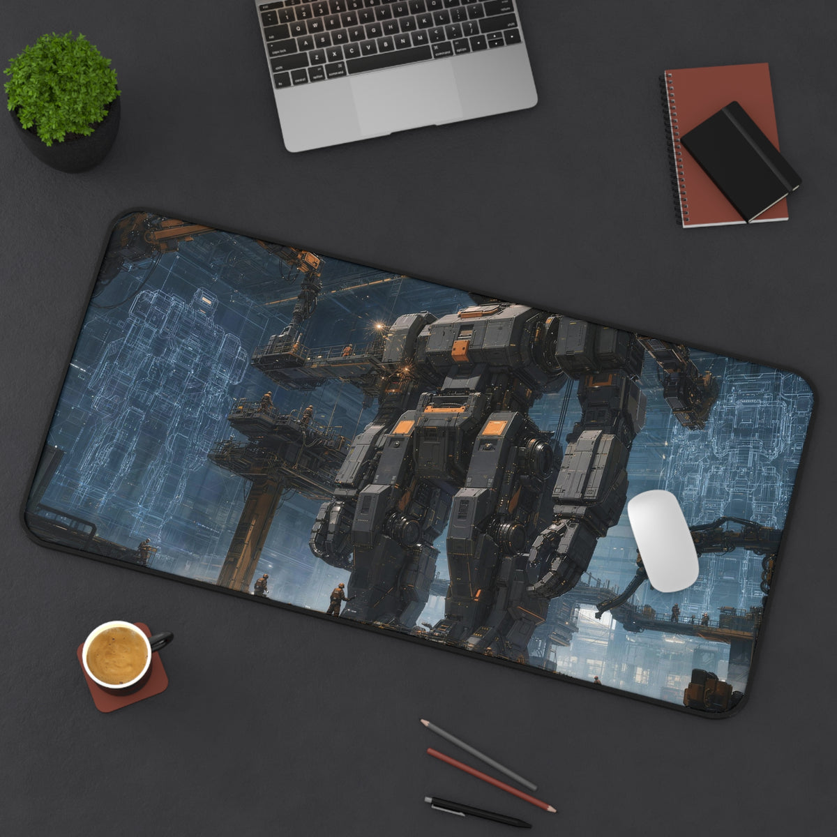 Mecha Unit 07 Desk Mat