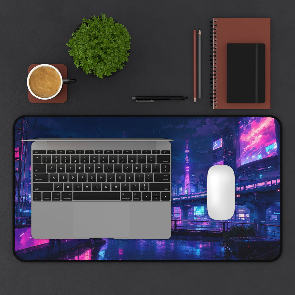 Neo Tokyo Desk Mat