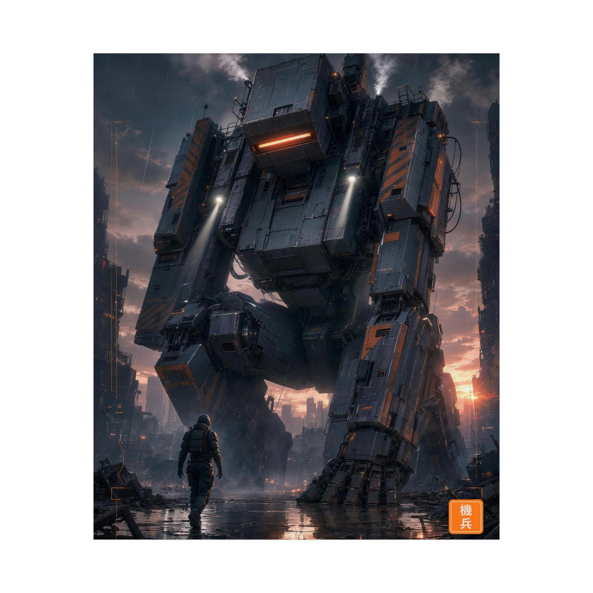 Mecha Unit 07 Poster