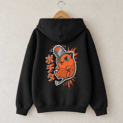 Chainsaw Man Pochita Zip Hoodie